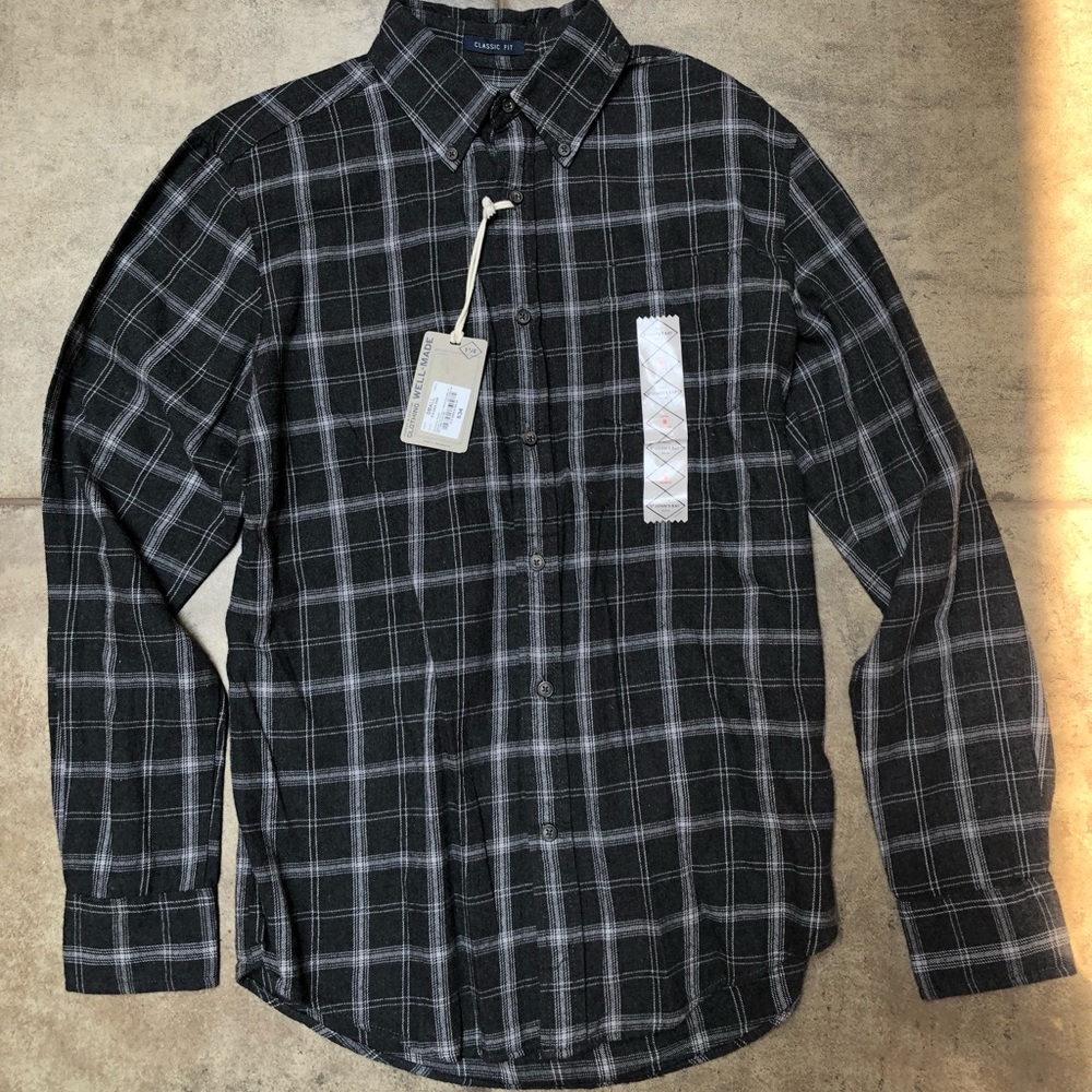 Flannel shirt- St. John’s Bay- NWT
